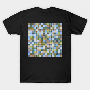 Sea Glass Mosaic on the Sand T-Shirt